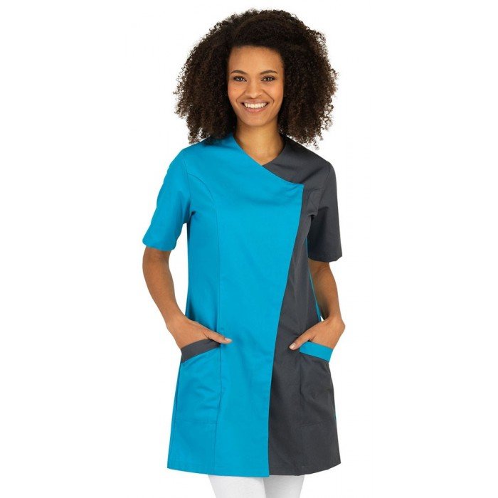 Blouse Professionnelle De Travail A Manches Courtes Femme Auxiliaire De Vie Medical Aide A Domicile Infirmier