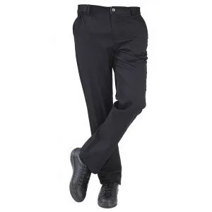NOIR - Pantalon professionnel de travail homme restauration infirmier hôtel médical