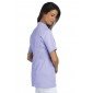 LILAS - Tunique professionnelle de travail blanche à manches courtes femme - PROMO aide a domicile infirmier auxiliaire de vie m