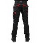 NOIR/ROUGE - Pantalon de travail professionnel homme transport artisan manutention chantier