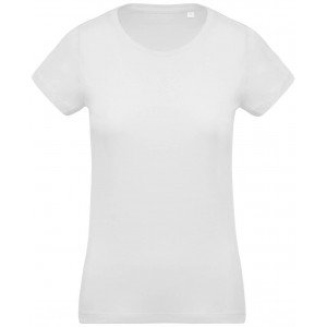 BLANC - Tee-shirt Bio professionnelle de travail à manches courtes Blanc : 100% coton bio - Gris chiné : 70% coton biologique / 