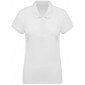 BLANC - Polo bio professionnel de travail Blanc : 100% coton bio - Gris chine : 70% coton biologique / 30% viscose certifié OCS 