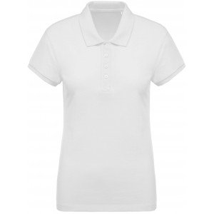 BLANC - Polo bio professionnel de travail Blanc : 100% coton bio - Gris chine : 70% coton biologique / 30% viscose certifié OCS 