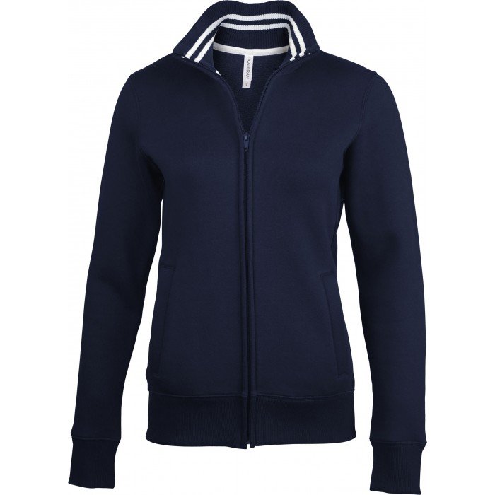 Veste molleton professionnelle de travail à manches longues 80% coton  peigné / 20% polyester LSF. Molleton gratté et, KSSF14