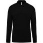 NOIR - Polo professionnel de travail 100% coton homme artisan infirmier chantier médical