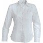BLANC - Chemisier ML Femme professionnel de travail femme restauration restaurant cuisine serveur
