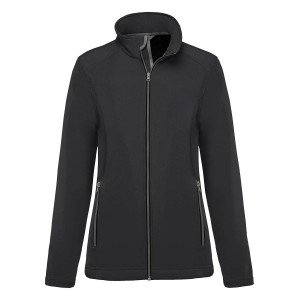 ARDOISE - Veste softshell professionnelle de travail à manches longues femme aide a domicile menage auxiliaire de vie entretien