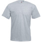 GRIS - Tee-shirt professionnel de travail à manches courtes 100% coton homme aide a domicile infirmier auxiliaire de vie médical