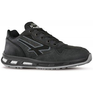 NOIR - Chaussure de sécurité S3S professionnelle de travail noire en cuir EN ISO 20345 S3S mixte transport artisan logistique ch