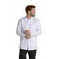 BLANC - Veste de cuisine mixte professionnelle de travail à manches transformables mixte - PROMO cuisine restauration restaurant