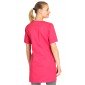 FUCHSIA/PAPILLONS - Blouse professionnelle de travail à manches courtes femme auxiliaire de vie infirmier aide a domicile médica