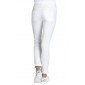 BLANC - Jegging professionnel de travail femme aide a domicile médical auxiliaire de vie infirmier