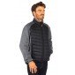 NOIR/GRIS - Softshell professionnelle de travail homme logistique artisan transport chantier