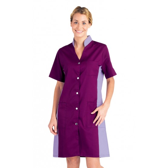 Blouse Professionnelle De Travail A Manches Courtes Femme Promo Creche Menage Ecole Entretien