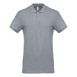 GRIS - Polo homme professionnel de travail 100% coton piqué pré-rétréci (sauf coloris GRIS : 90% coton / 10% viscose) homme infi