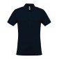 MARINE - Polo homme professionnel de travail 100% coton piqué pré-rétréci (sauf coloris GRIS : 90% coton / 10% viscose) homme in