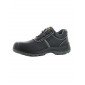 Chaussure de sécurité S3 professionnelle de travail noire en cuir ISO EN 20345 S3 mixte artisan menage chantier entretien