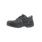 NOIR - Chaussure de sécurité S3 professionnelle de travail noire en cuir EN ISO 20345 S3 mixte artisan menage chantier entretien
