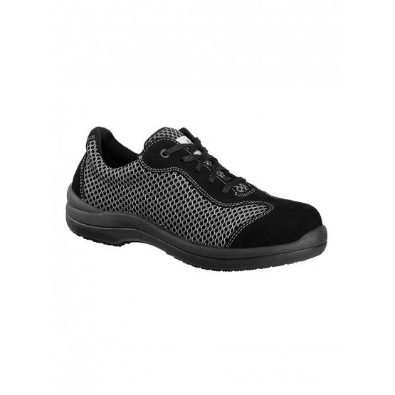 GRIS - Chaussure de sécurité S1P professionnelle de travail EN ISO 20345 S1P femme artisan entretien chantier menage