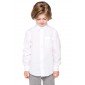 BLANC - Chemise professionnelle de travail 100% coton