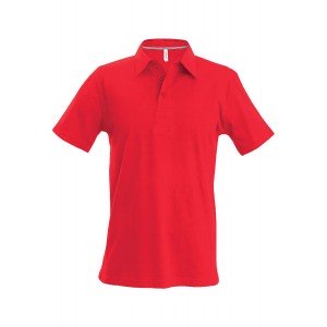 ROUGE - Polo professionnel de travail 100% coton