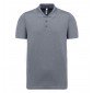 GRIS - Polo professionnel de travail homme aide a domicile infirmier auxiliaire de vie médical