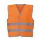 ORANGE - Gilet professionnel de travail 100% Polyester EN 1150:1999