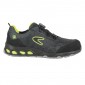 NOIR - Chaussure de sécurité S1P professionnelle de travail noire EN ISO 20345 S1P mixte transport chantier logistique artisan