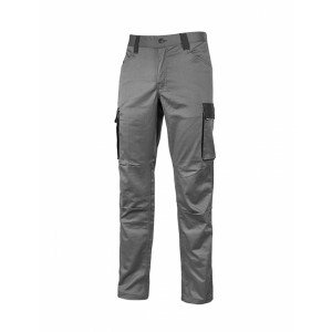 GRIS - Pantalon de travail professionnel homme chantier manutention artisan transport