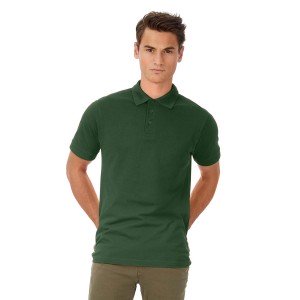 VERT - Polo professionnel de travail 100% coton homme - PROMO transport chantier manutention artisan
