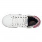 BLANC/FUCHSIA - Tennis de sécurité S3 professionnelle de travail blanche noire ISO EN 20345 S3 femme artisan entretien chantier 