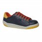 MARINE/JAUNE - Tennis de sécurité S3 professionnelle de travail blanche noire ISO EN 20345 S3 femme artisan entretien chantier m