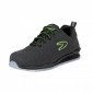 NOIR/FLUO - Basket de travail professionnelle noire EN ISO 20347 O2 homme manutention artisan logistique chantier