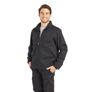 NOIR - Blouson professionnel de travail homme transport artisan manutention chantier