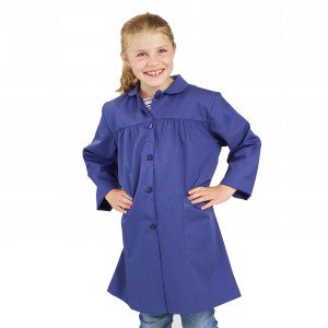 COBALT - Blouse professionnelle de travail à manches longues crèche foyer école internat