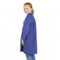 COBALT - Blouse professionnelle de travail à manches longues école crèche foyer internat