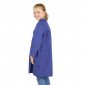 COBALT - Blouse professionnelle de travail à manches longues foyer crèche internat école