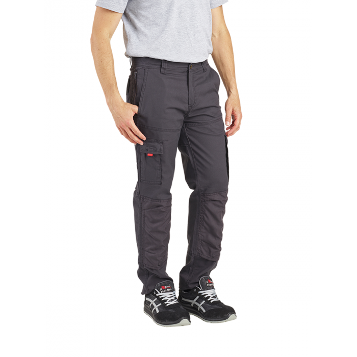 Pantalon de travail cargo de combat pour homme stretch hydrofuge