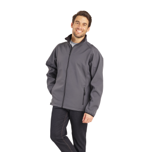 GRIS - Softshell professionnelle de travail homme auxiliaire de vie médical aide a domicile infirmier