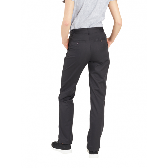 NOIR - Pantalon professionnel de travail femme - PROMO auxiliaire de vie infirmier aide a domicile médical