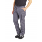 GRIS - Pantalon de travail professionnel homme manutention artisan transport chantier