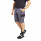 GRIS/NOIR - Short professionnel de travail homme transport chantier manutention artisan