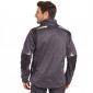 GRIS/NOIR - Softshell professionnelle de travail homme manutention artisan transport chantier