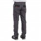 GRIS/NOIR - Pantalon de travail professionnel homme chantier manutention artisan logistique