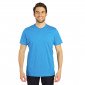 ATOLL - Tee-shirt professionnel de travail à manches courtes homme aide a domicile médical auxiliaire de vie infirmier