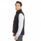 NOIR - Gilet polaire professionnel de travail sans manches mixte - PROMO auxiliaire de vie médical aide a domicile infirmier