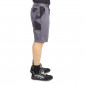 GRIS/NOIR - Short professionnel de travail homme manutention chantier logistique artisan