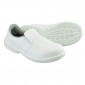 BLANC - Chaussure de cuisine de sécurité S3 professionnelle de travail blanche noire ISO EN 20345 S3 femme restaurant hôtel rest