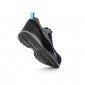 NOIR/BLEU - Chaussure de sécurité S3 professionnelle de travail noire en cuir EN ISO 20345 S3 mixte manutention chantier transpo