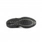 NOIR/ROUGE - Chaussure de sécurité S1P professionnelle de travail noire en cuir ISO EN 20345 S1P mixte manutention artisan logis